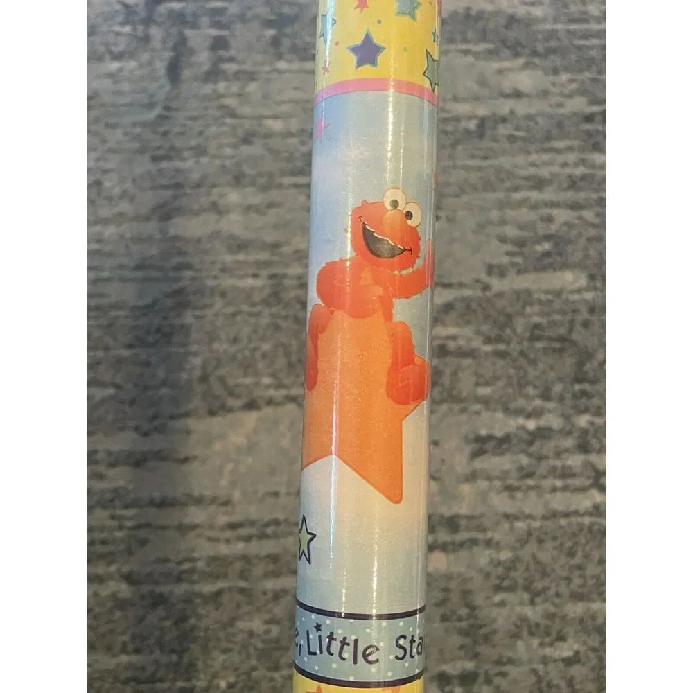 Vintage Sesame Street 2004 Gift Wrapping Paper Twinkle Twinkle Little‎ Star